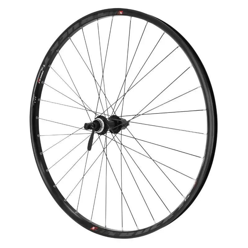 Roue tubeless blocage disque arrière Velox Shimano MT200 2/4