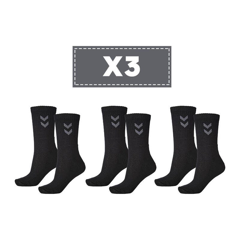 Zestaw skarpet sportowych dla dorosłych Hummel 3-Pack Basic Sock