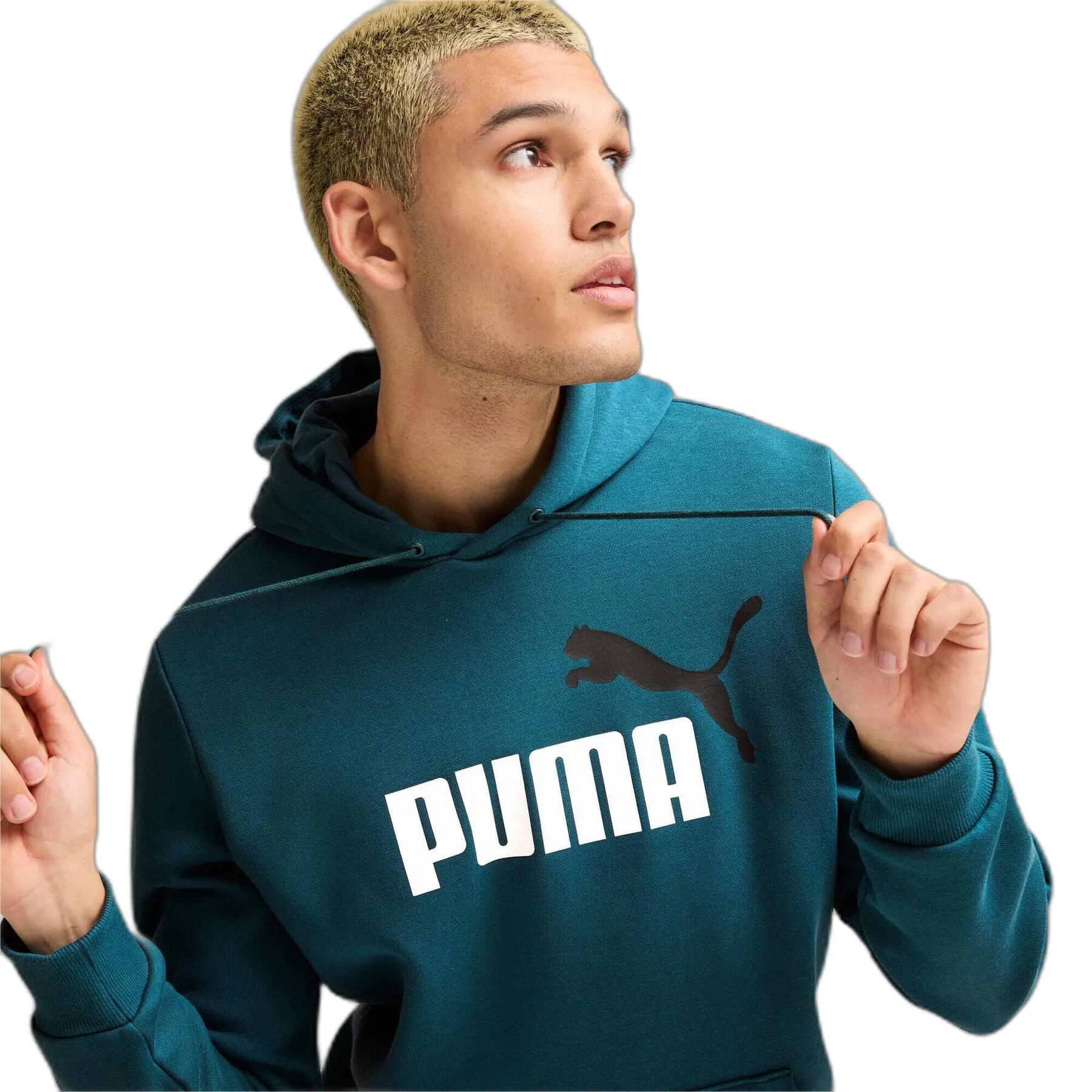 Tweekleurig sweatshirt met capuchon Puma Essentials+ Big Logo 7/7