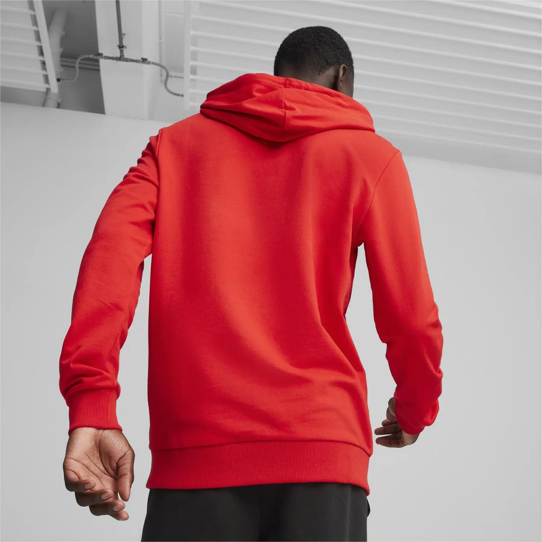 PUMA Herren teamGOAL Casuals Hoody Sweatshirt Pullover 658618 Rot 4/7