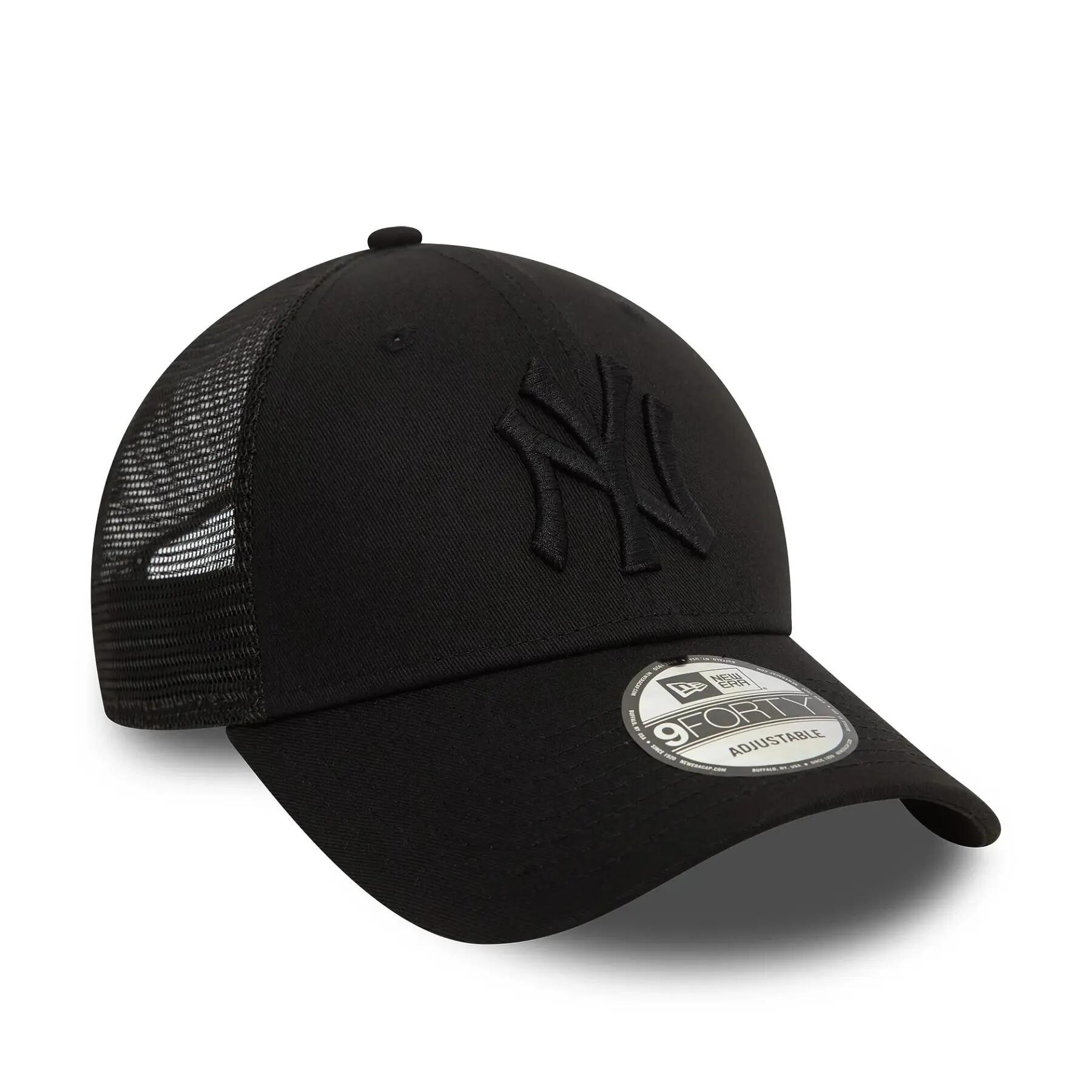 Bonnet New Era Modèle Homefield 9forty Trucker Couleur Noir 3/5