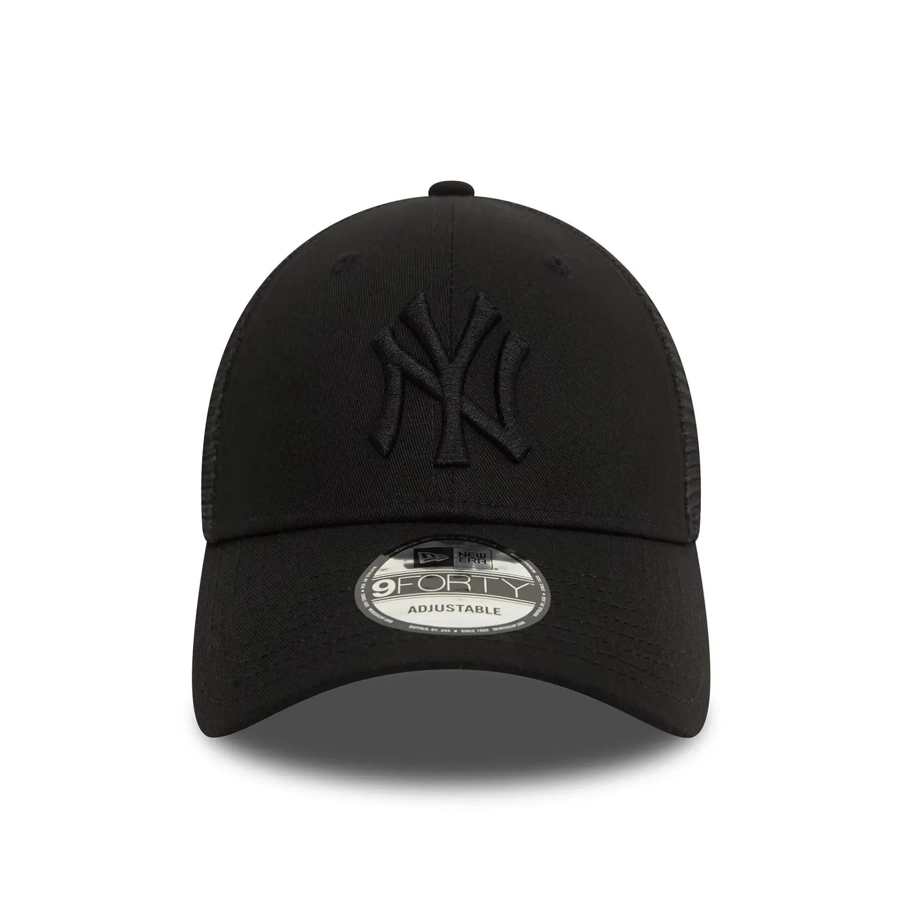 Bonnet New Era Modèle Homefield 9forty Trucker Couleur Noir 2/5