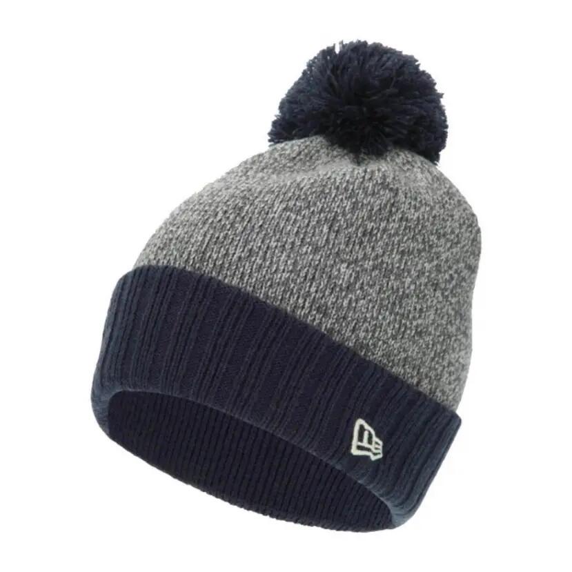 Bonnet à pompon tricoté New Era 2/3