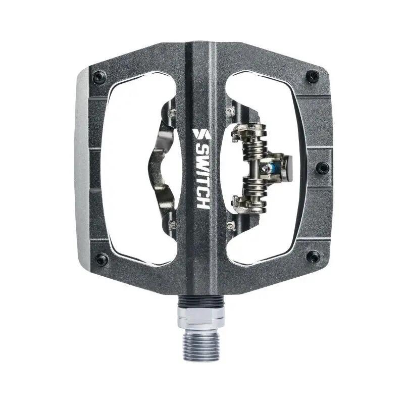 Pédale de vélo VTT SWITCH NO FOOT, argent 2/2
