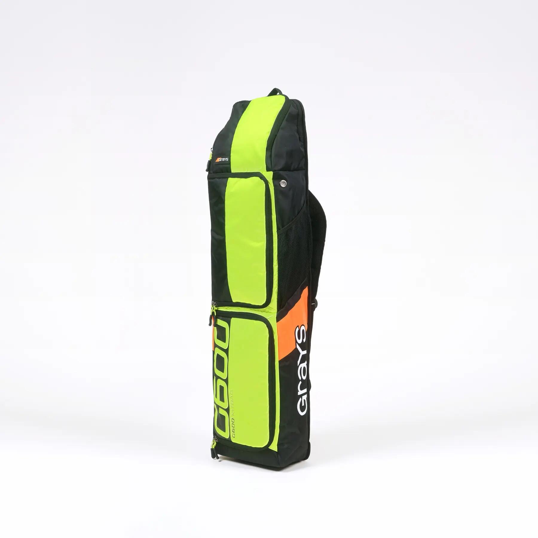Grays G600 Kitbag Hockeytas Zwart/Neon Geel