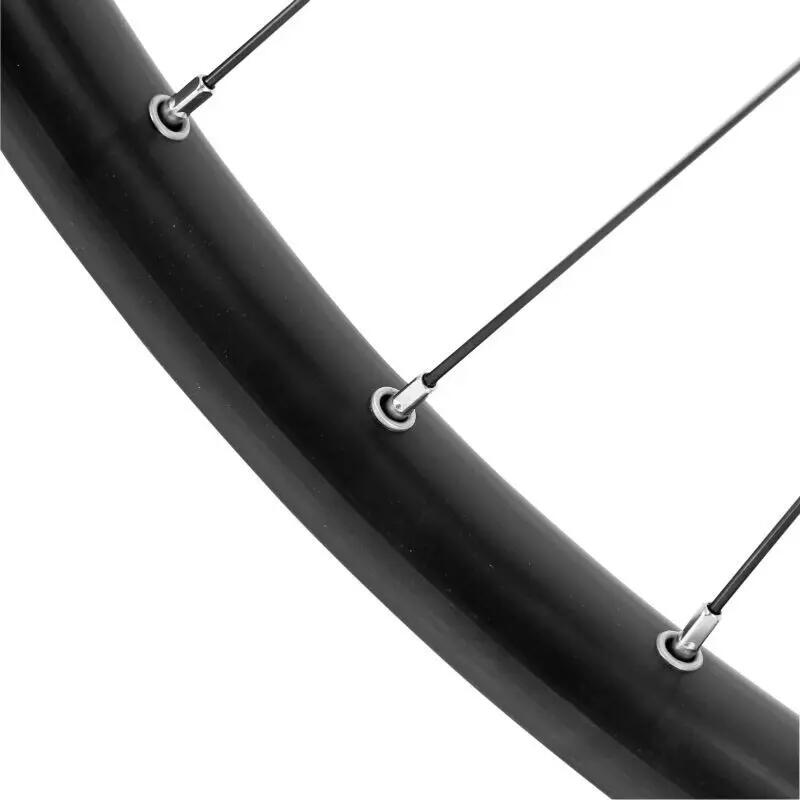 Roue tubeless arrière Velox Shimano Mt400 4/4