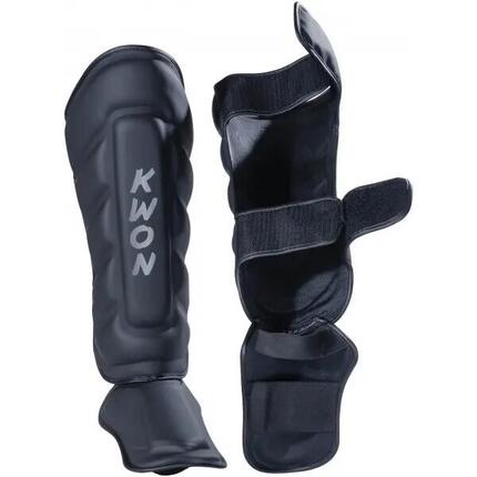 Protège-tibias et cou de pied boxe Thaï Kwon Tough