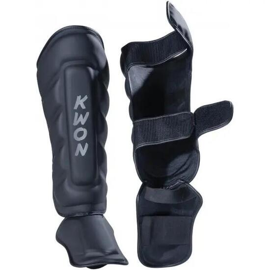 Protège-tibias et cou de pied boxe Thaï Kwon Tough