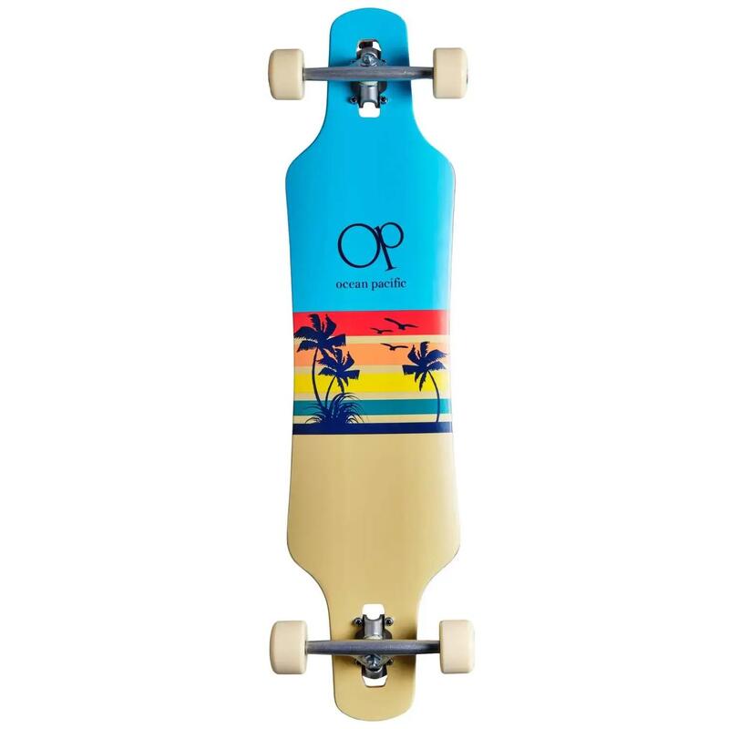 Ocean Pacific Sunset Longboard Complet - 39" - Albastru