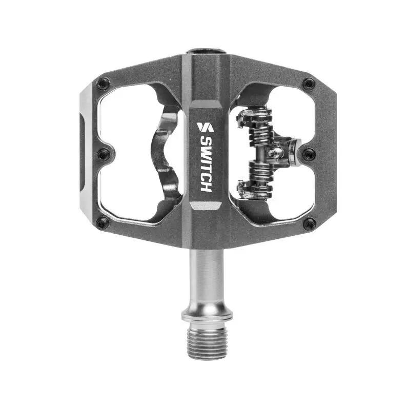 MTB-Fahrradpedal  SWITCH CRANK FLIP, silber 2/2