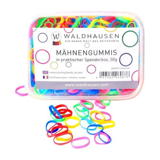 Extra breite Haargummis mit Spenderbox Waldhausen