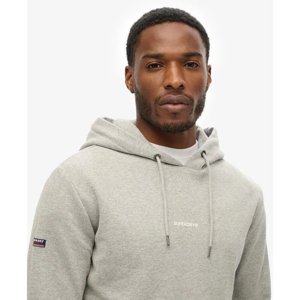 Superdry Herren Hoodie Grau – Plain Hood 5/6