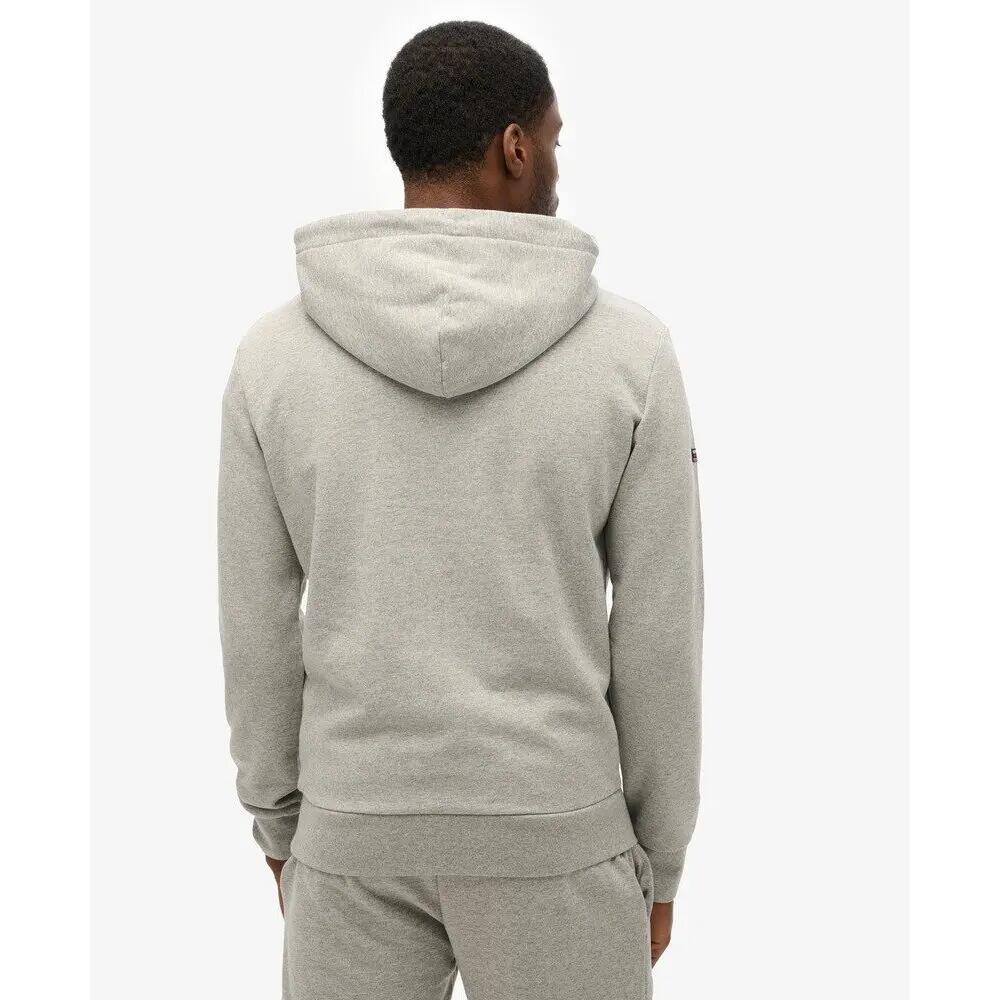 Superdry Herren Hoodie Grau – Plain Hood 4/6