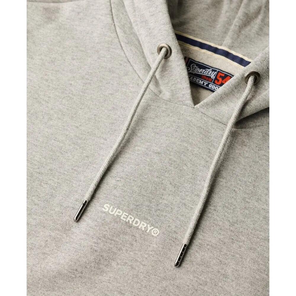 Superdry Herren Hoodie Grau – Plain Hood 6/6