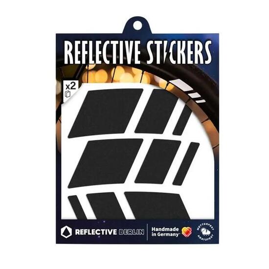 Naklejka na koło rowerowe Reflective Berlin (x2)
