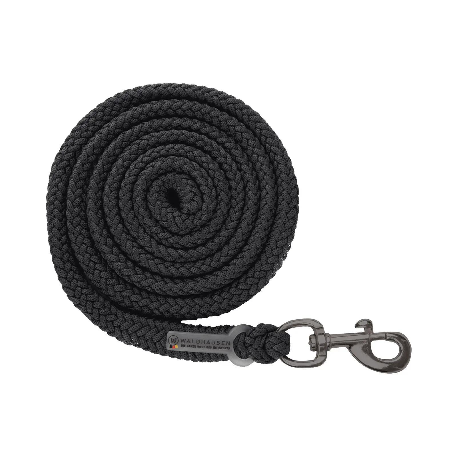 Rosafarbene Longierleine mit Standardkarabiner Waldhausen Modern 1/1