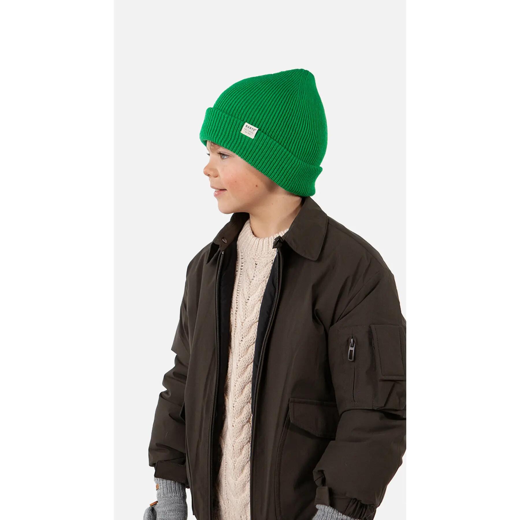 Bonnet Kinabalu Beanie Kids Green Garçon 3/3