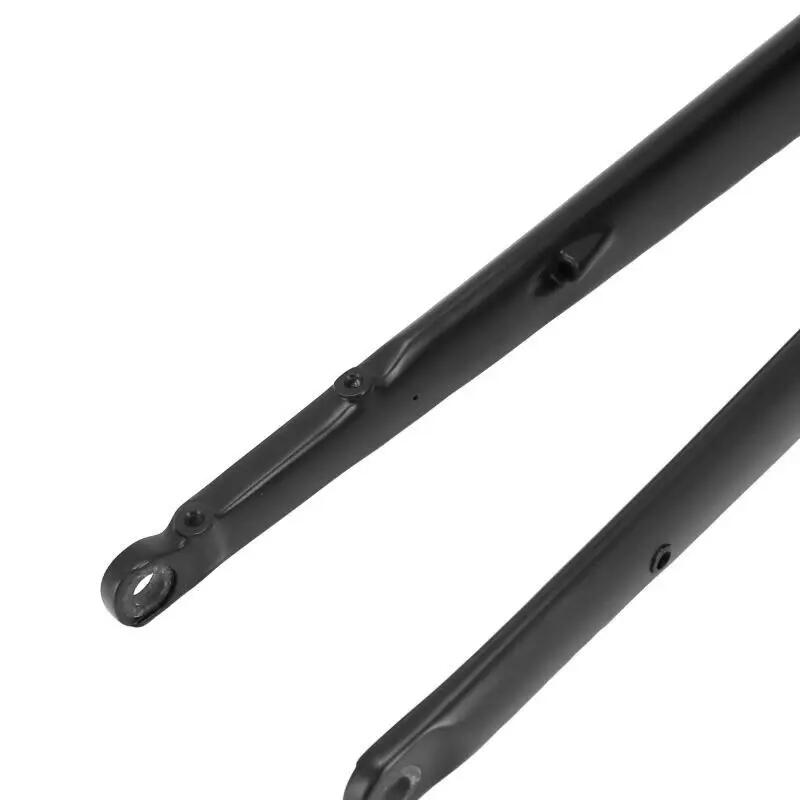 Widelec z włókna węglowego, gładka stożkowa kierownica z aluminium P2R 700C 4/4