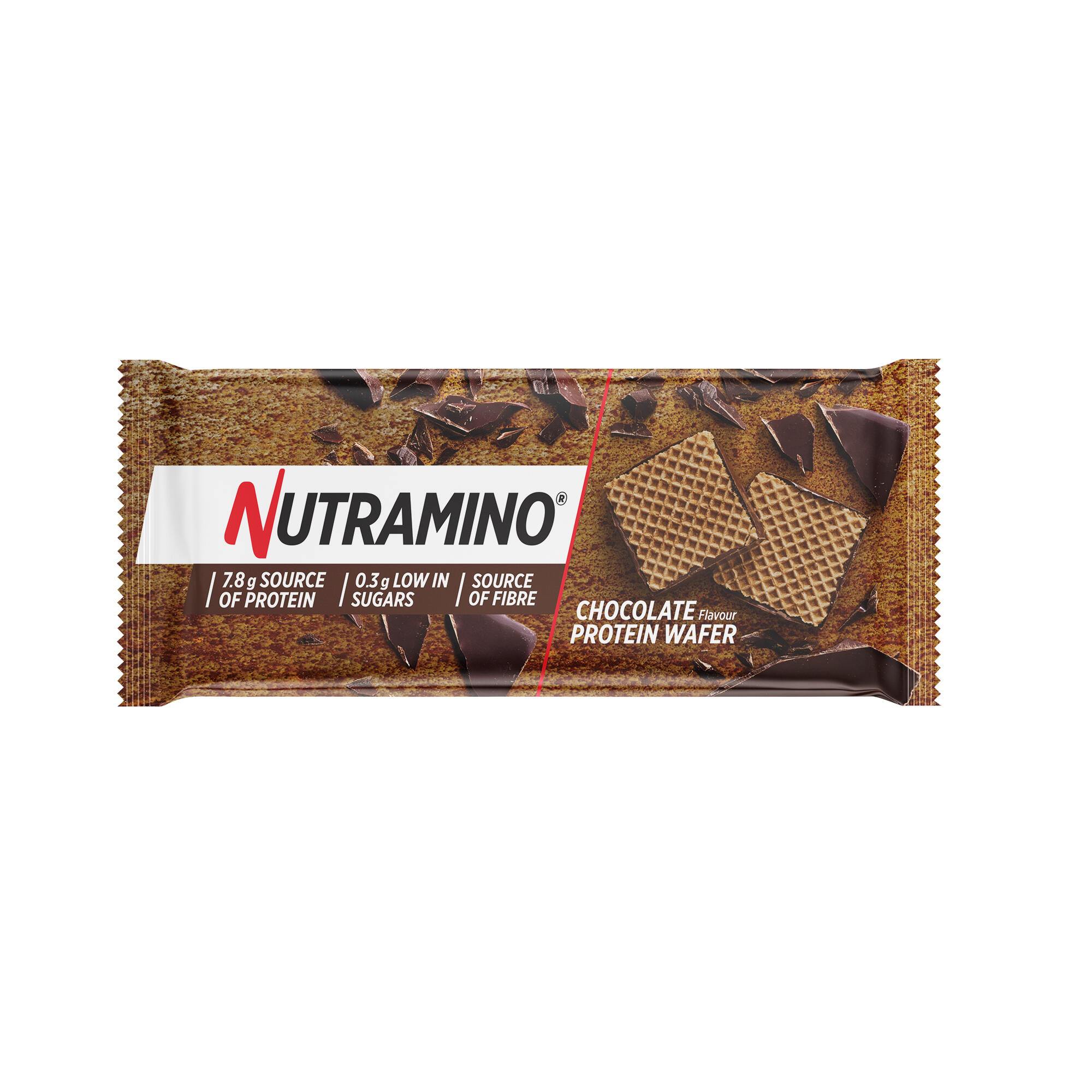 Nutramino Protein Wafer (12x39g) Chocolate - Barres - Barres protéinées 3/5