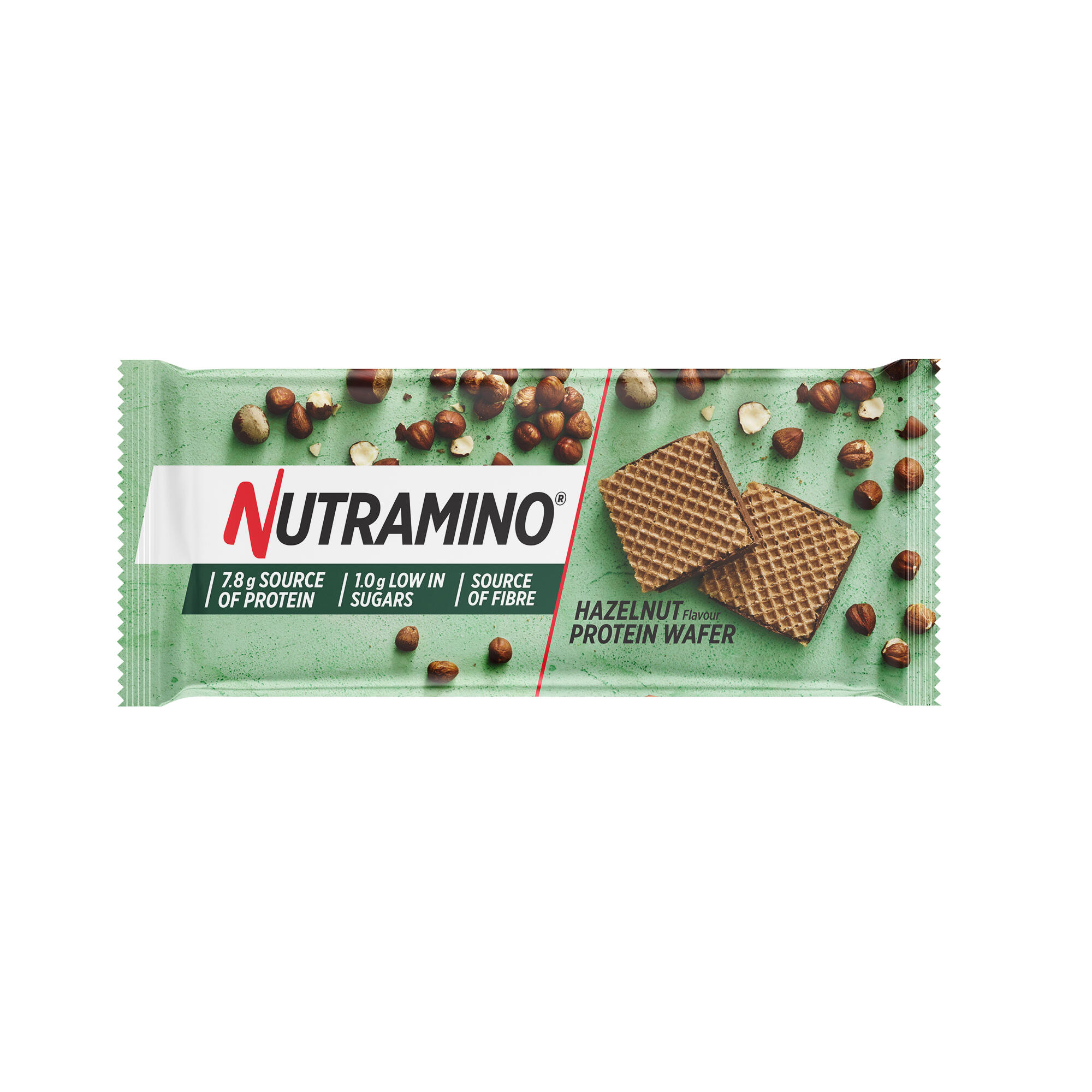 Nutramino Protein Wafer (12x39g) Hazelnut - Barres - Barres protéinées 3/3