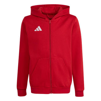 Adidas full-zip hoodie kinder zwart