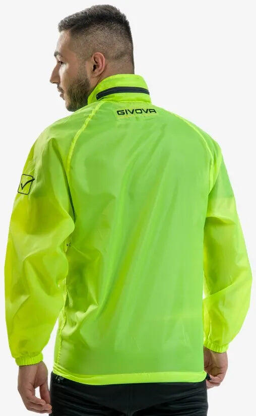 Veste de pluie imperméable Mixte - Givova - Jaune FLuo 6/6