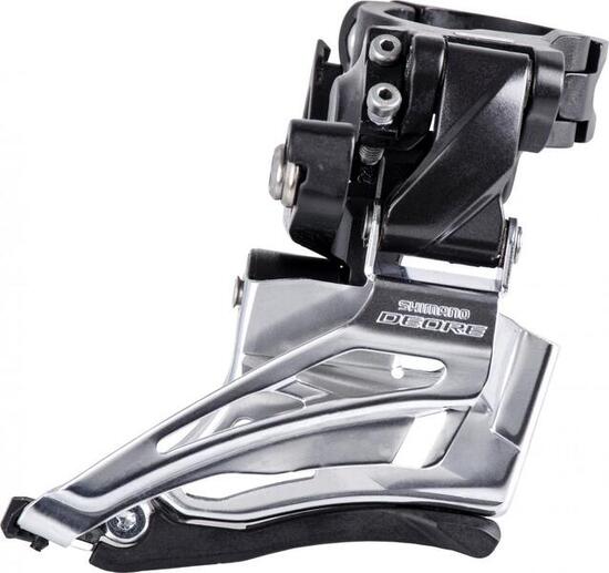 Shimano Deore Umwerfer Down Swing Dual Pull 66-69 High-Cl. - Präzises 2x10-Sc...