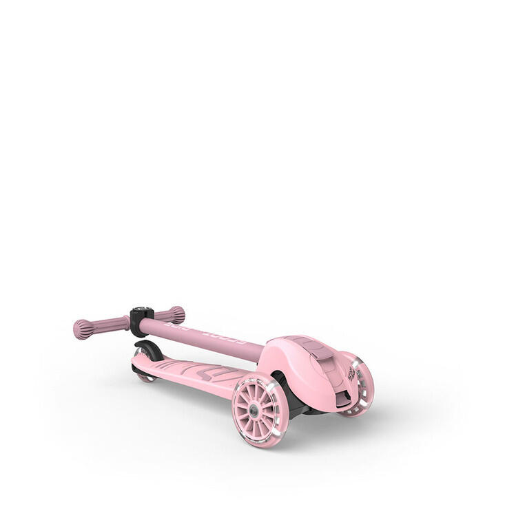 Trottinette highwaykick 3 s led rose Scoot and ride 7/7
