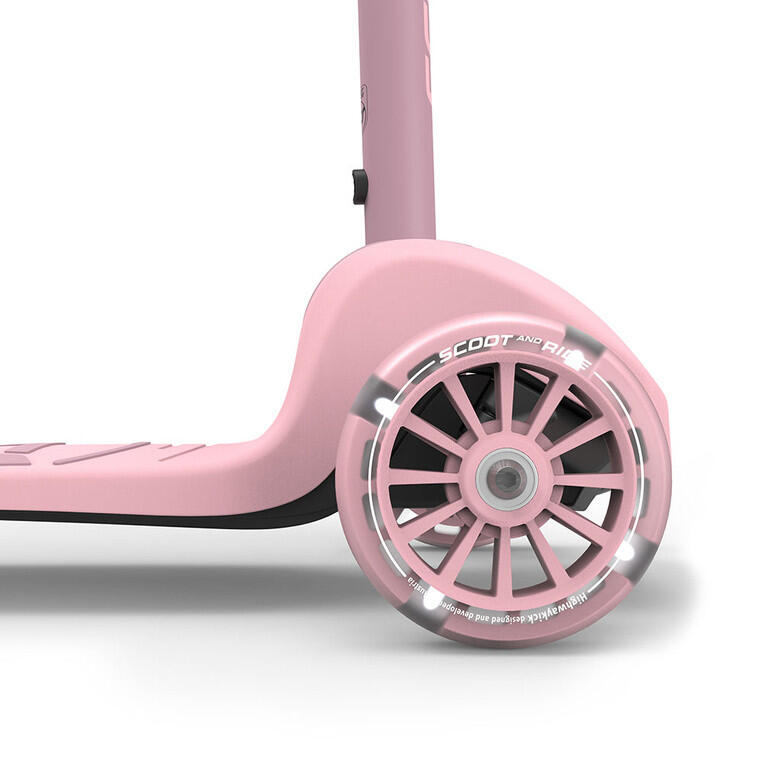 Trottinette highwaykick 3 s led rose Scoot and ride 4/7