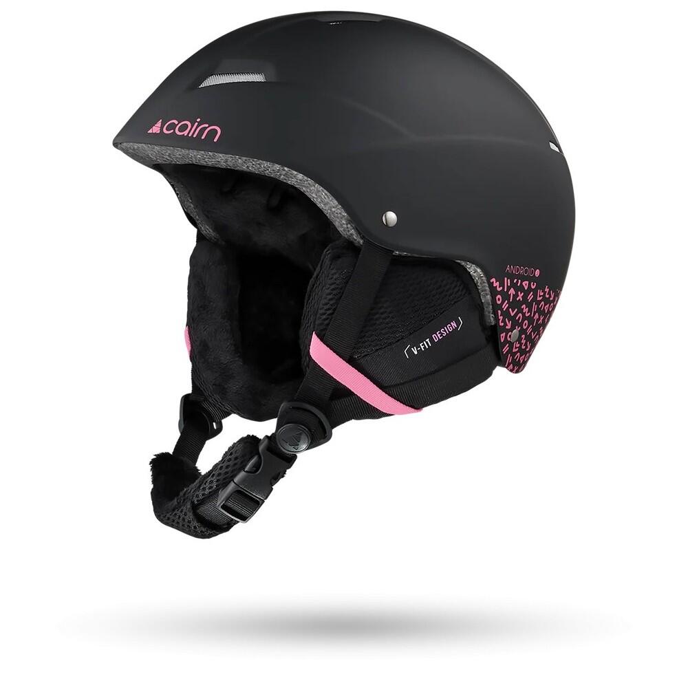 Capacete Cairn ANDROID GRAPHIC J - MAT BLACK PINK 2/3