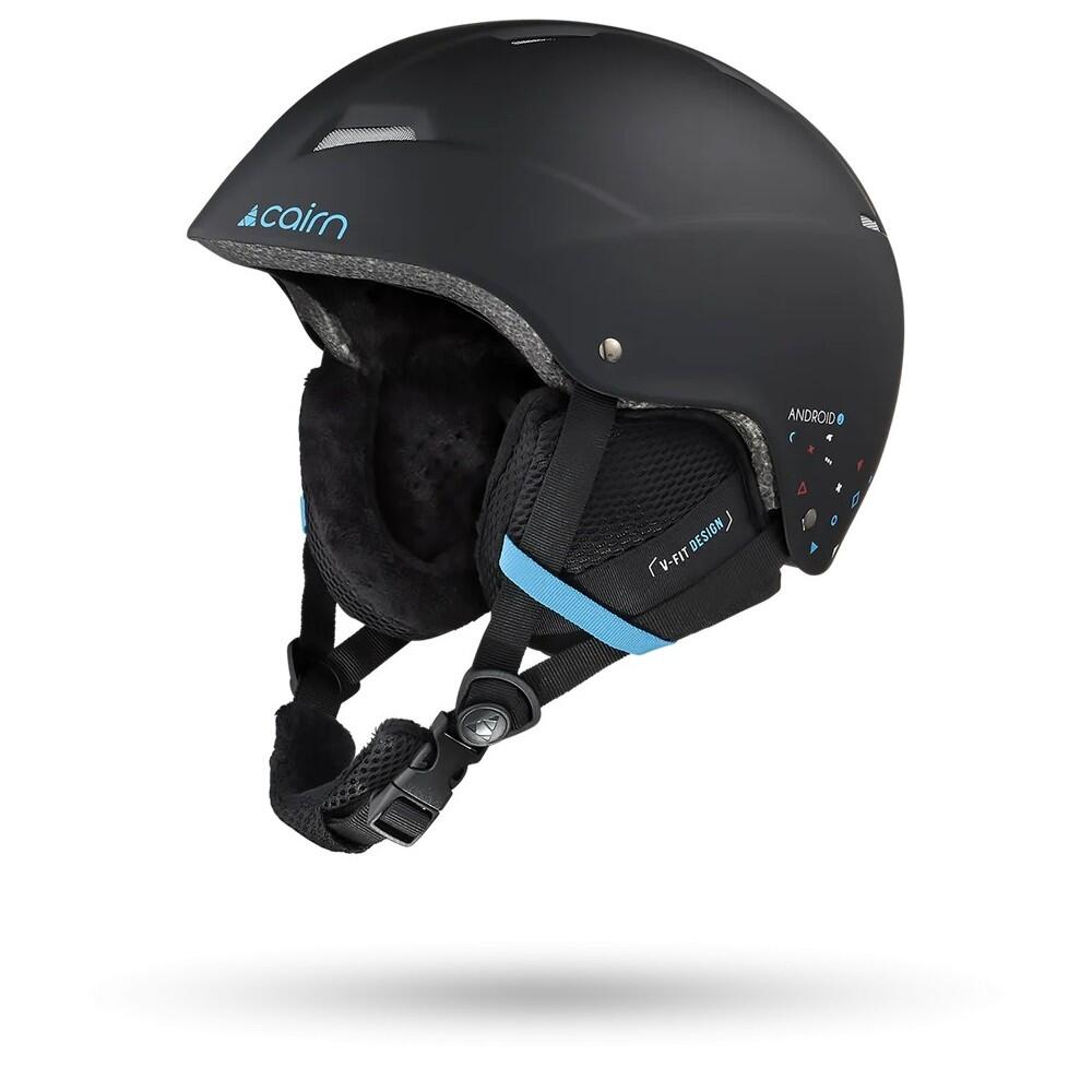 Cascos Cairn ANDROID GRAPHIC J - MAT BLACK GAME 2/3
