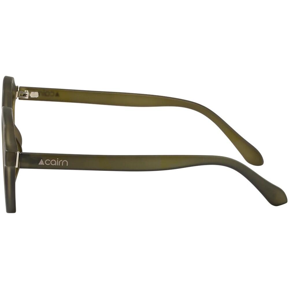 CAIRN Lunettes de soleil HEXA CRYSTAL - MAT KHAKI 3/4