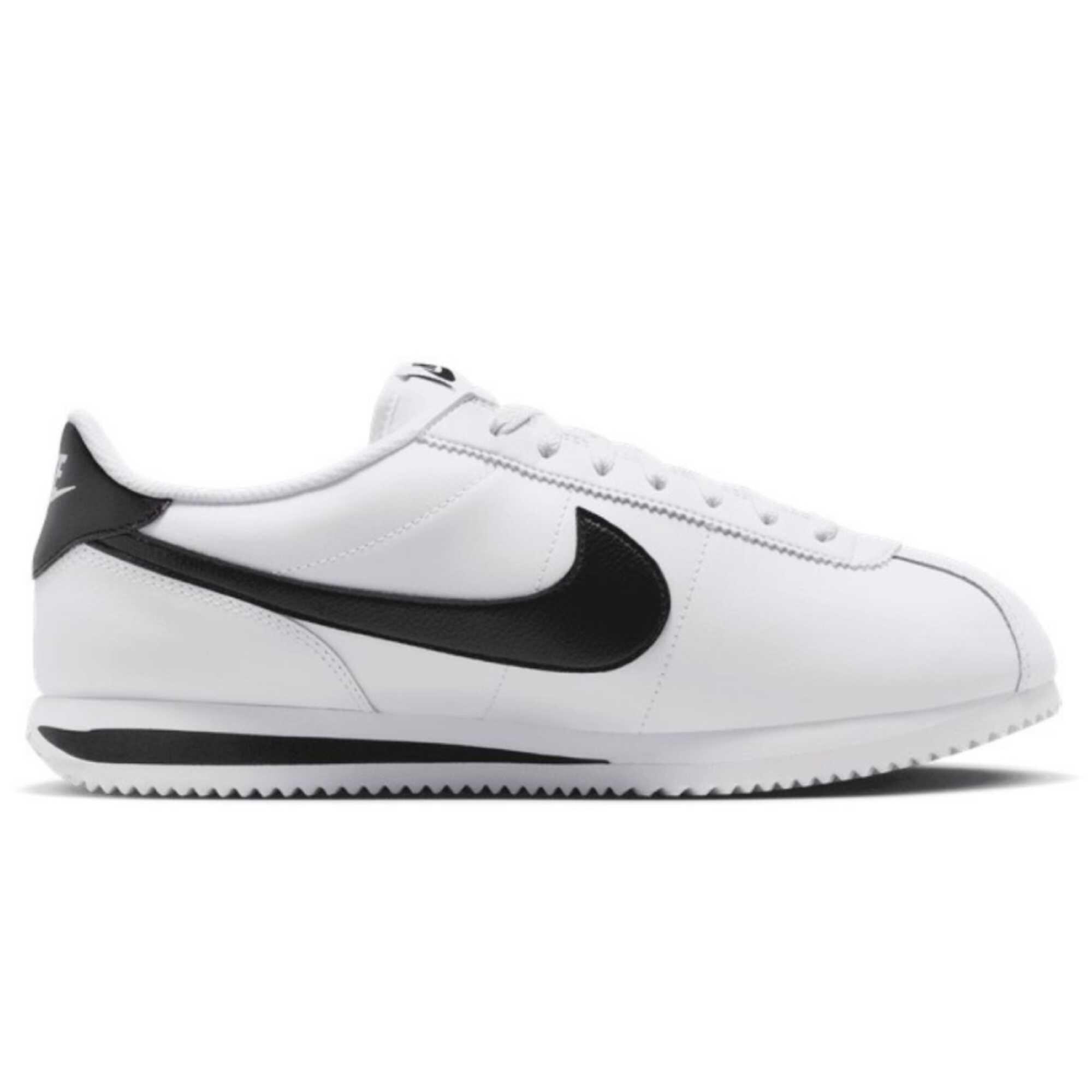 Nike Cortez White Black 2/7