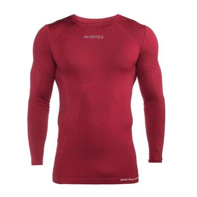 Maglia Termica Errea Davor Ml Ad Rosso Adulto