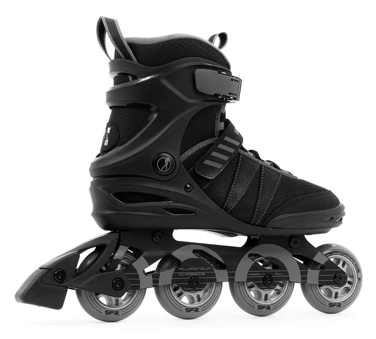 SFR Fitness Skate Venture Zwart 6/7
