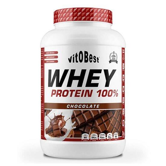 Whey Protein 100% - 2Kg Fresa VitoBest