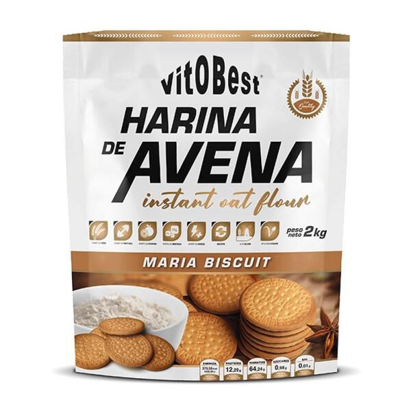 Farinha de Aveia - 2kg Torta de Maçã da VitoBest 5/7