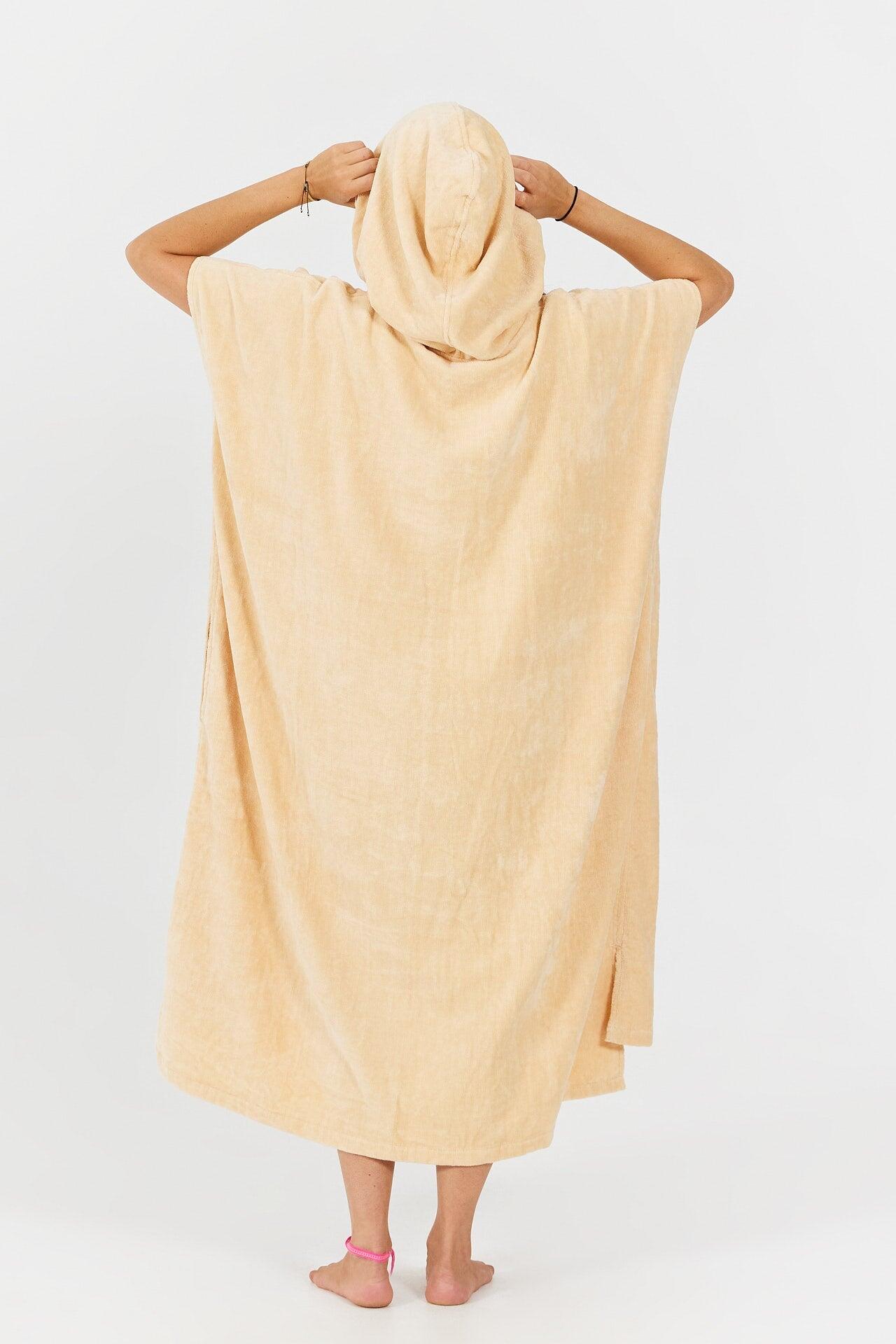Volwassen Surf Poncho - Logo - Oranje 2/4