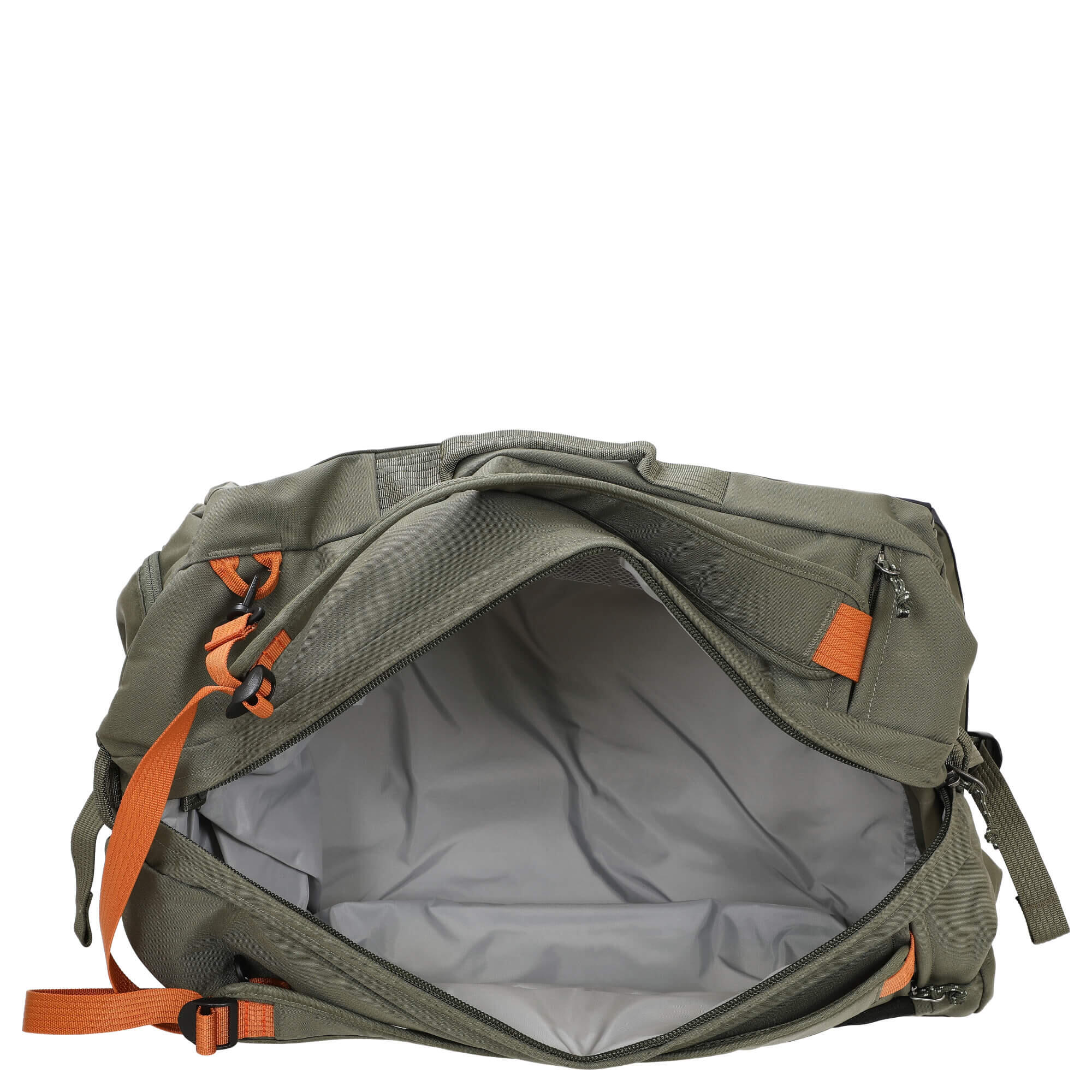 Bolsa Verde Fjallraven Farden Diffel 50L Green Resistente al Agua y Duradera 7/7