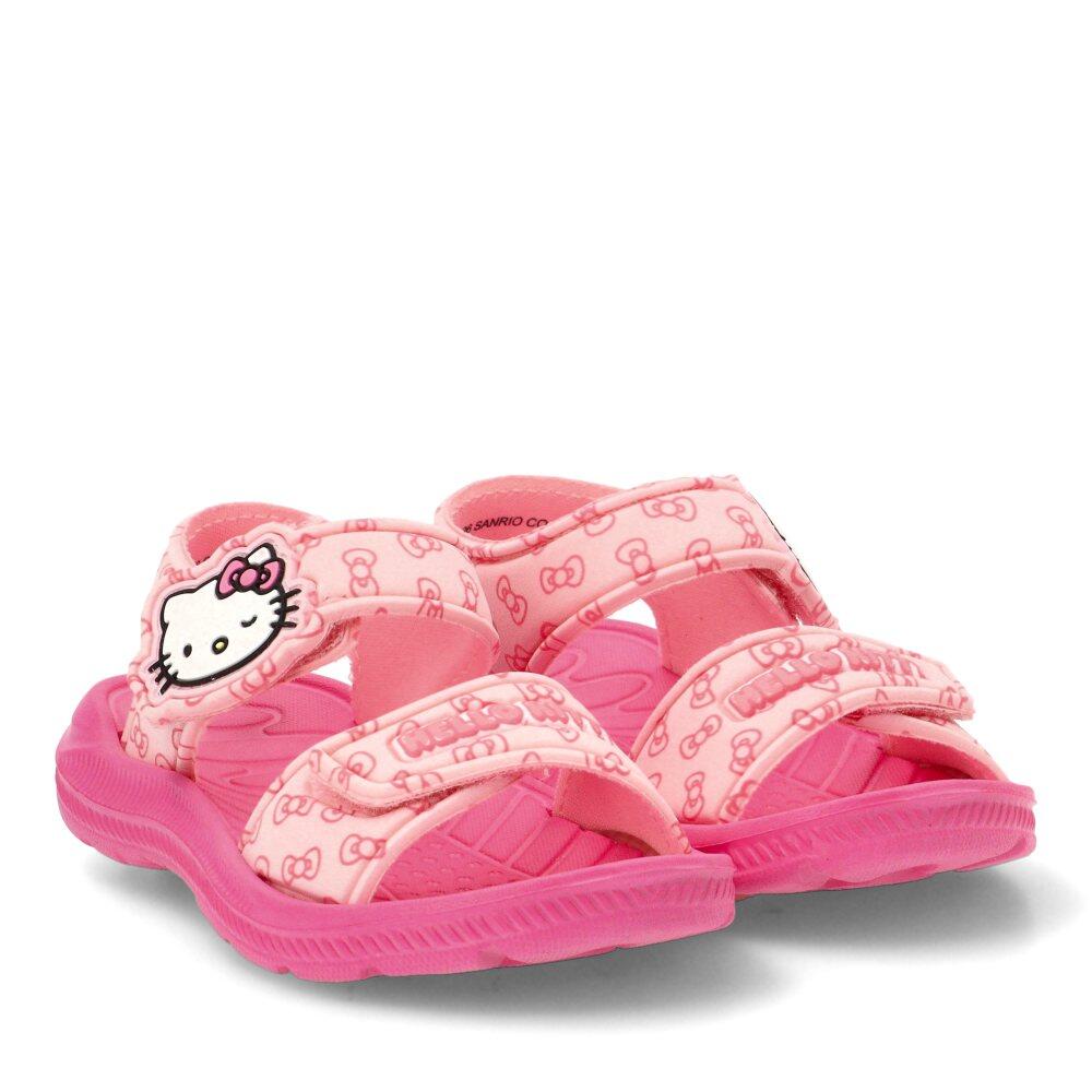 Sandalias Playa Eva Hello Kitty Rosa Niña 3/5