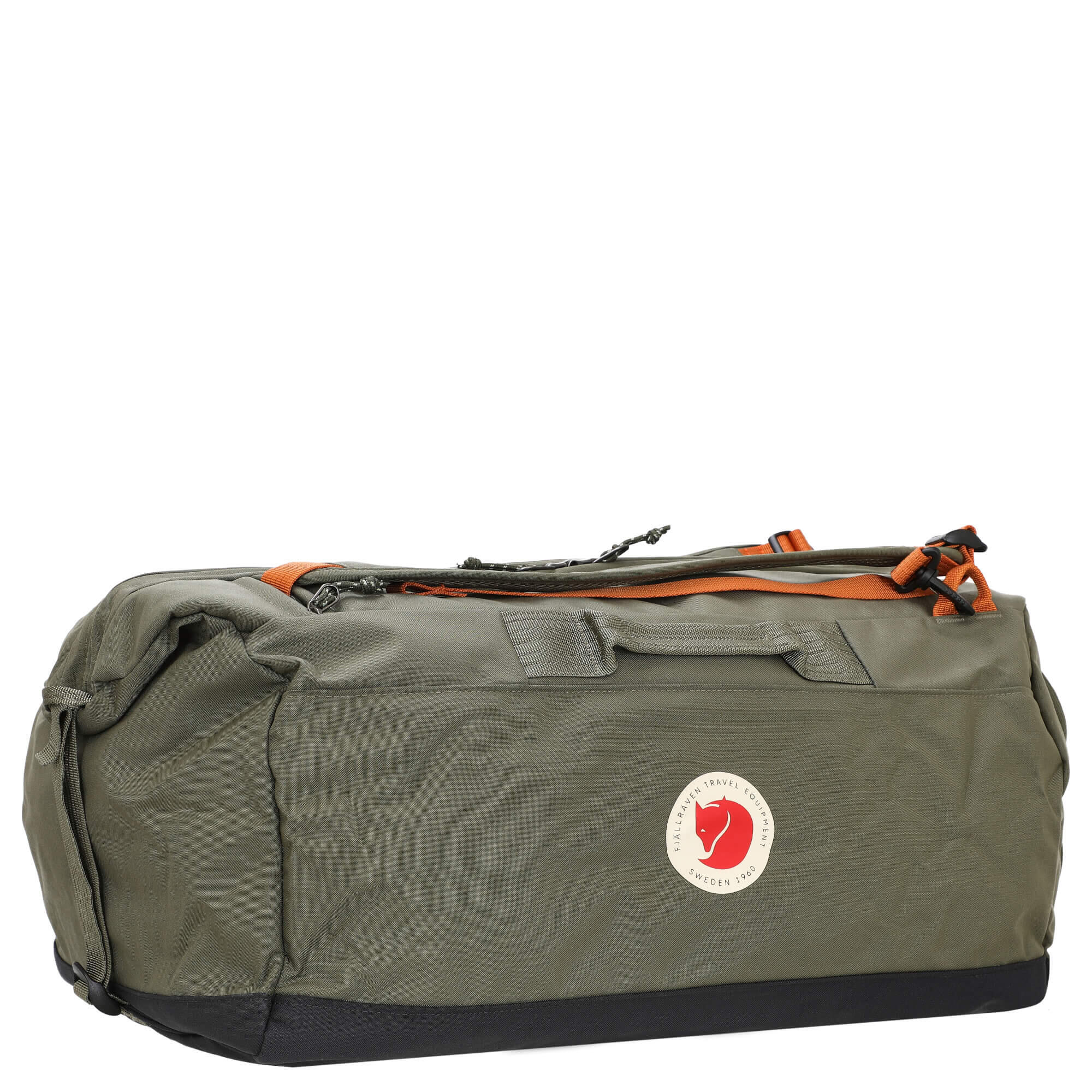 Bolsa Verde Fjallraven Farden Diffel 50L Green Resistente al Agua y Duradera 5/7