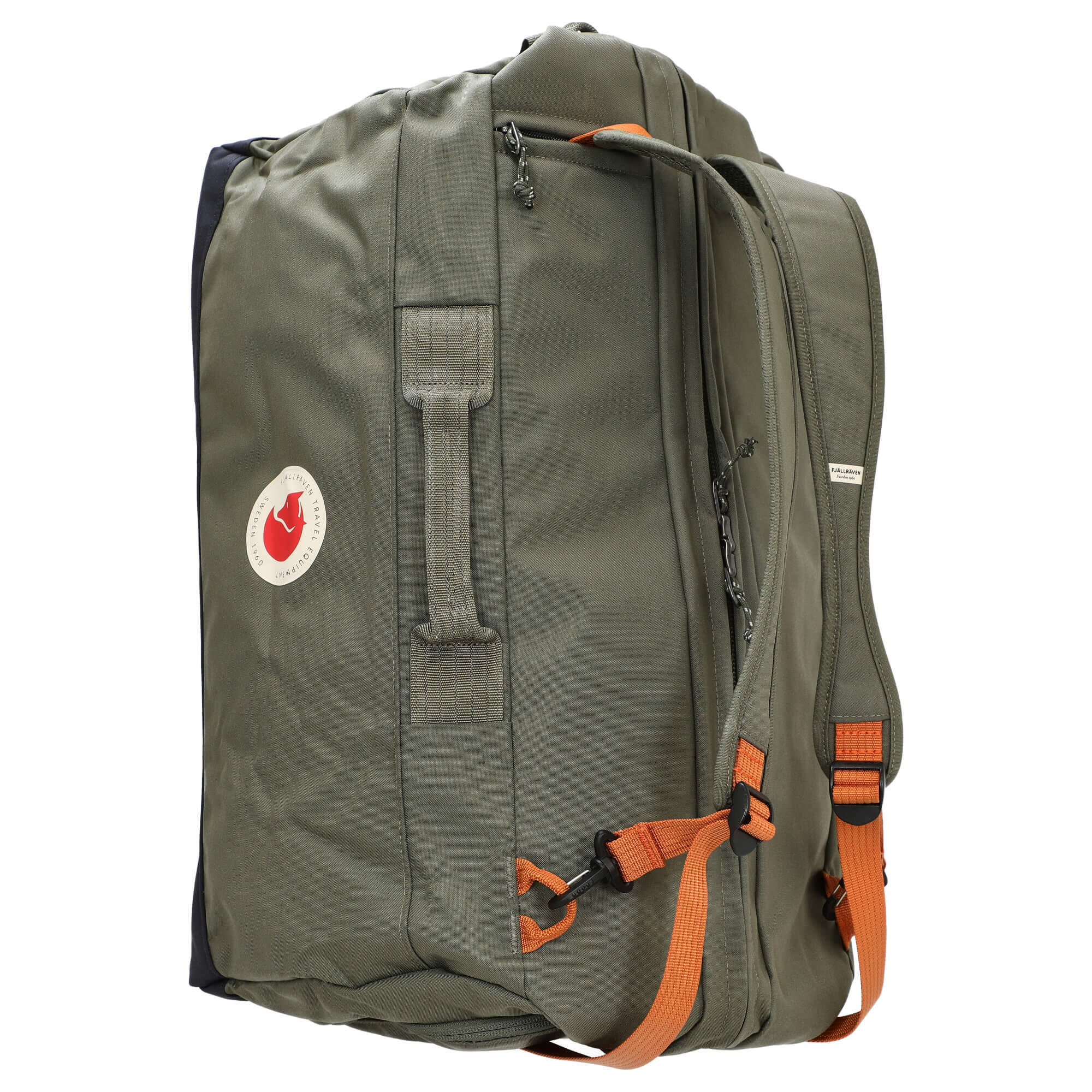 Bolsa Verde Fjallraven Farden Diffel 50L Green Resistente al Agua y Duradera 6/7