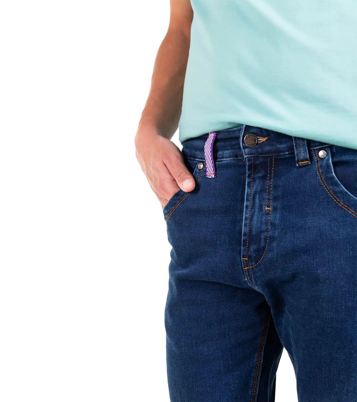 Calças Jeans De Escalada Navajo Homem Elásticas, Resistentes E Leves 2/4