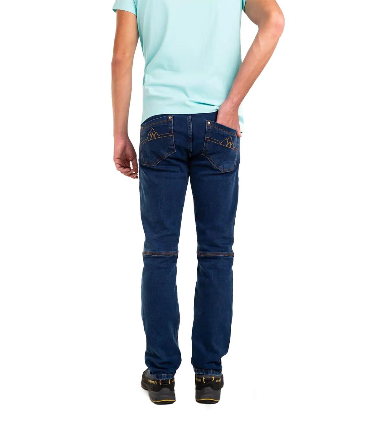 Calças Jeans De Escalada Navajo Homem Elásticas, Resistentes E Leves 4/4