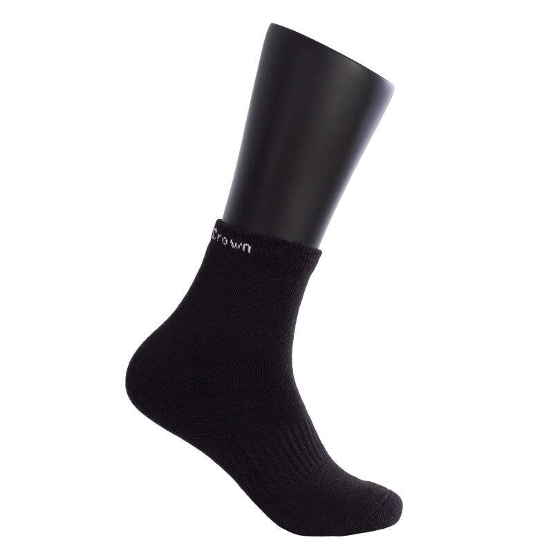 Zwarte Crown Pro enkelsokken 35-38 4/7