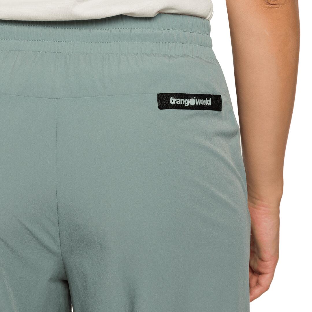 Calcas De Caminhada Mulher - TRANGO Pant Largo MULLE SS - Grey Green 3/7