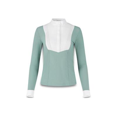 Show shirt dames heritage air lange mouwen beige size 38 - maat