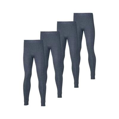 Thermobroek heren antraciet 4-pack