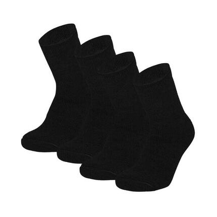 Heatkeeper - Chaussettes thermiques enfants - 4 paires - Gris moyen