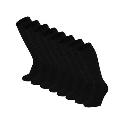 Heatkeeper - Chaussettes hautes thermiques pour femmes - 4 paires - Bleu marine